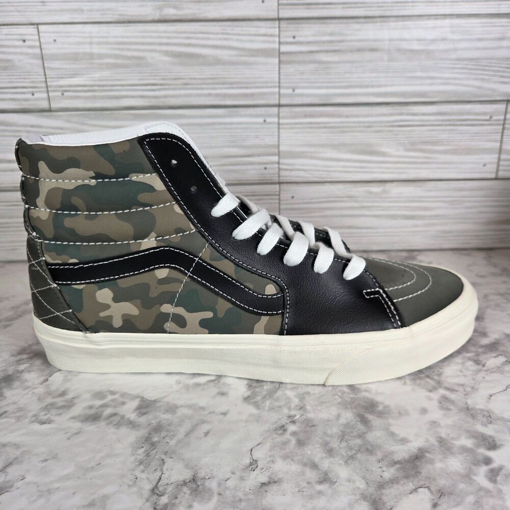 Vans Sk8-Hi Mixed Utility Camo Men's 10 VN0A5JMJA57 NWOB - Picture 2 of 8